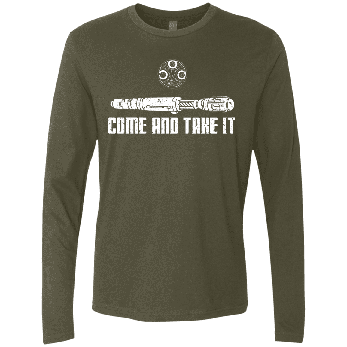 T-Shirts Military Green / S Come and Take it Men's Premium Long Sleeve