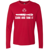 T-Shirts Red / S Come and Take it Men's Premium Long Sleeve