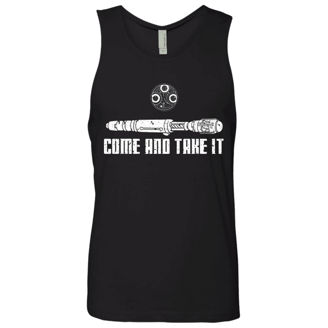 T-Shirts Black / S Come and Take it Men's Premium Tank Top