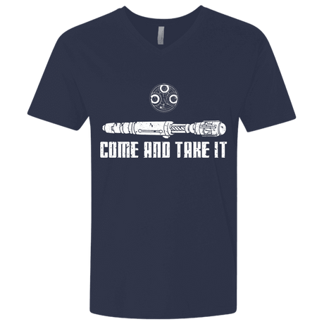T-Shirts Midnight Navy / X-Small Come and Take it Men's Premium V-Neck