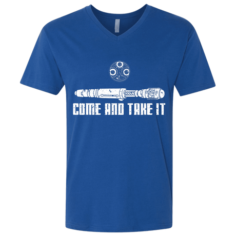 T-Shirts Royal / X-Small Come and Take it Men's Premium V-Neck