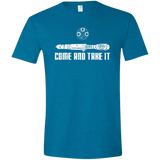 T-Shirts Antique Sapphire / S Come and Take it Men's Semi-Fitted Softstyle