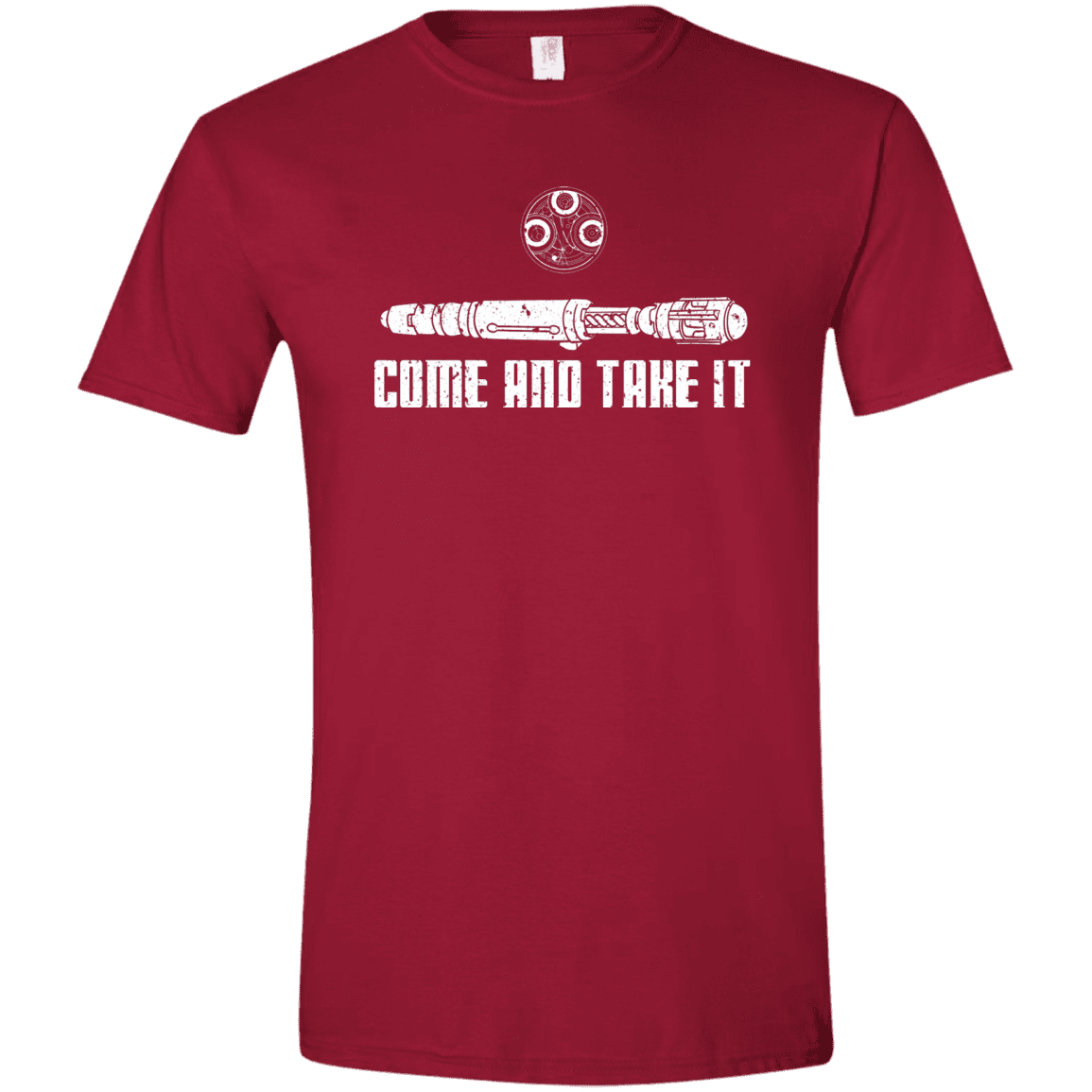 T-Shirts Cardinal Red / S Come and Take it Men's Semi-Fitted Softstyle