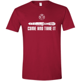 T-Shirts Cardinal Red / S Come and Take it Men's Semi-Fitted Softstyle