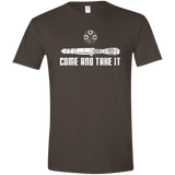 T-Shirts Dark Chocolate / S Come and Take it Men's Semi-Fitted Softstyle