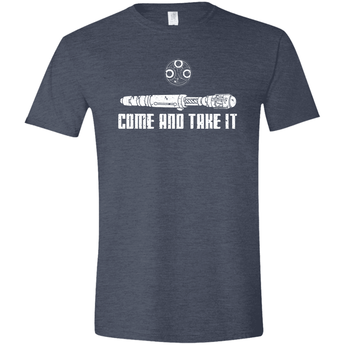 T-Shirts Heather Navy / S Come and Take it Men's Semi-Fitted Softstyle