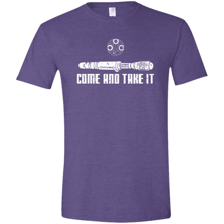 T-Shirts Heather Purple / S Come and Take it Men's Semi-Fitted Softstyle