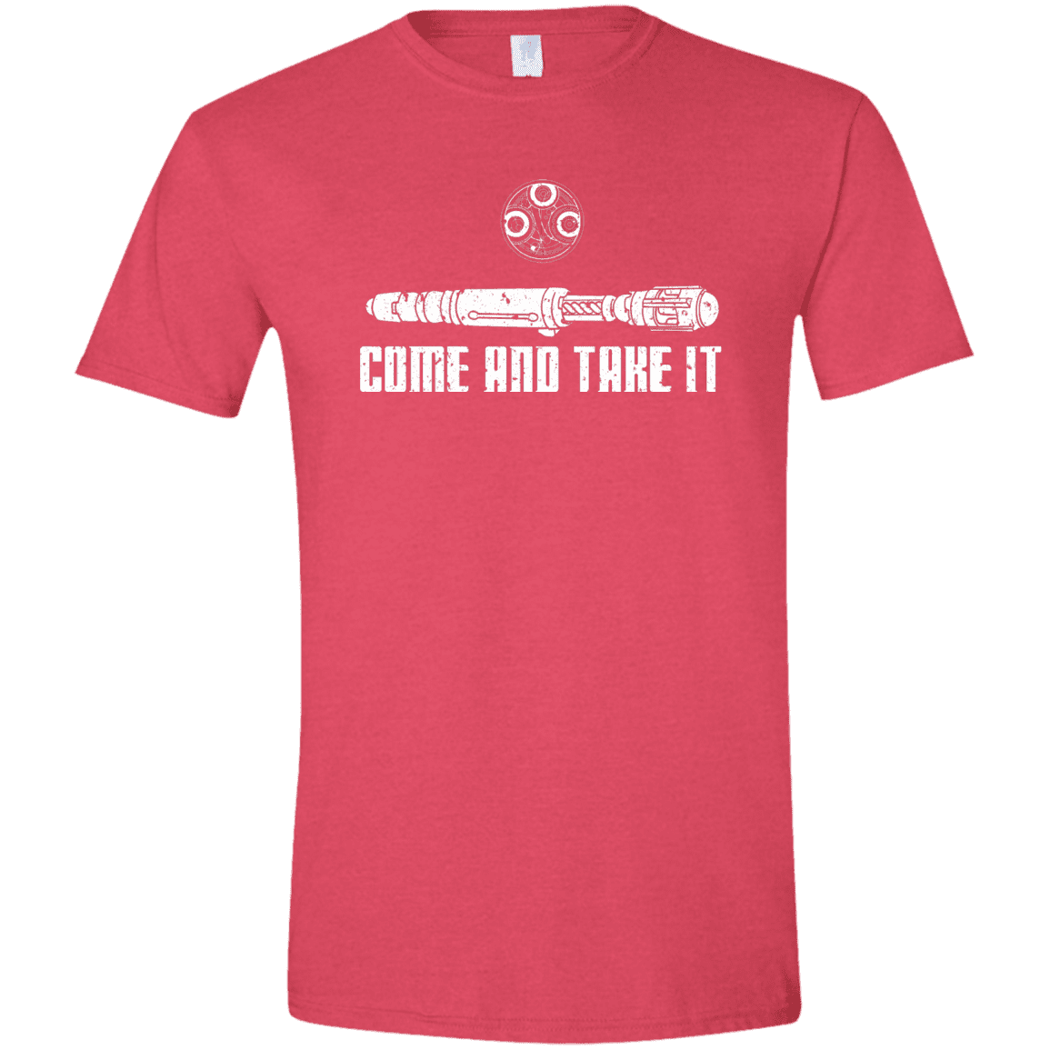 T-Shirts Heather Red / S Come and Take it Men's Semi-Fitted Softstyle
