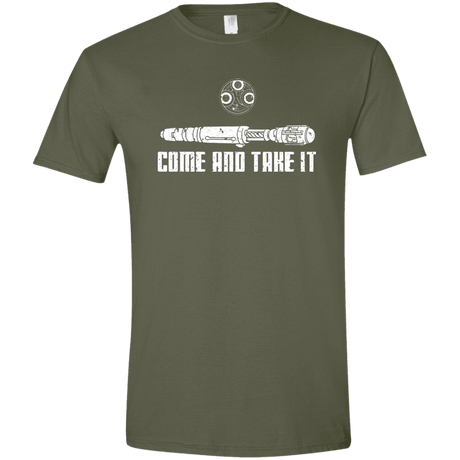 T-Shirts Military Green / S Come and Take it Men's Semi-Fitted Softstyle