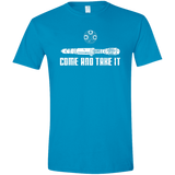 T-Shirts Sapphire / S Come and Take it Men's Semi-Fitted Softstyle