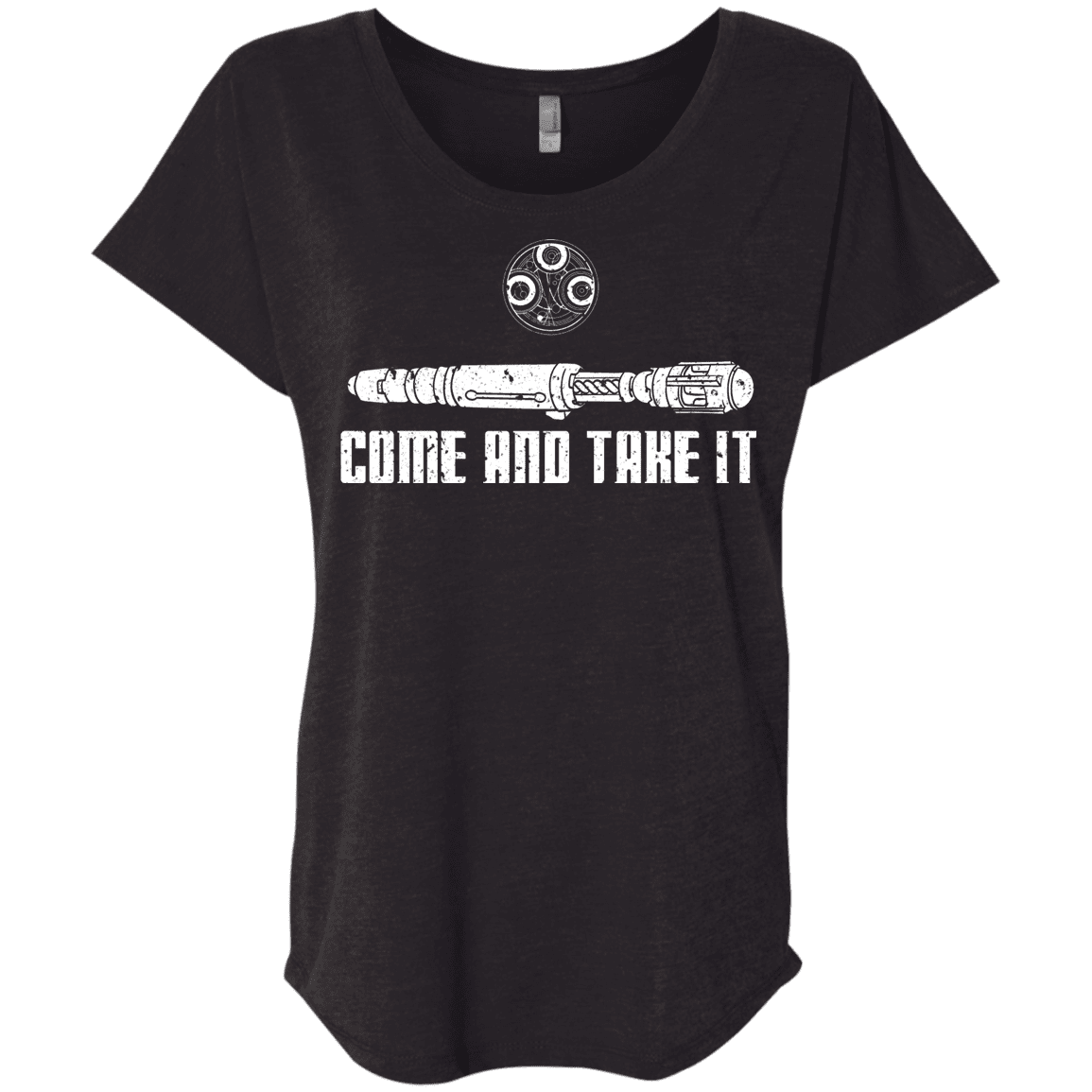 T-Shirts Vintage Black / X-Small Come and Take it Triblend Dolman Sleeve