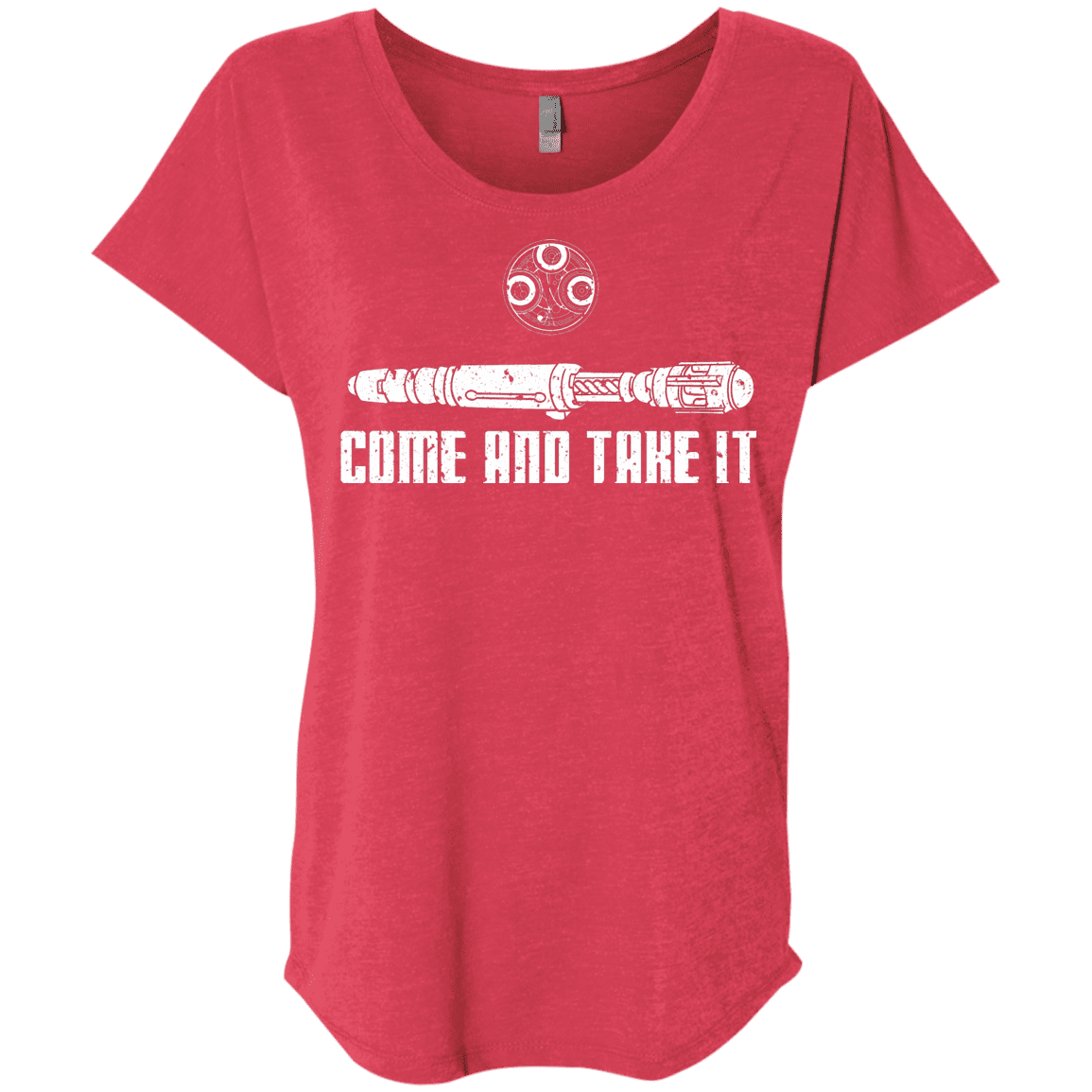 T-Shirts Vintage Red / X-Small Come and Take it Triblend Dolman Sleeve