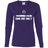 T-Shirts Purple / S Come and Take it Women's Long Sleeve T-Shirt