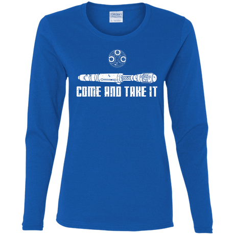 T-Shirts Royal / S Come and Take it Women's Long Sleeve T-Shirt