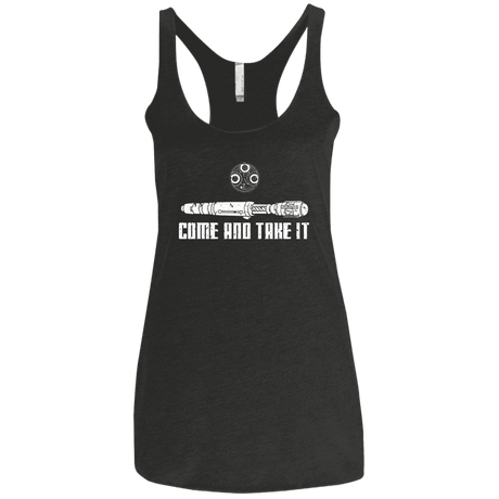 T-Shirts Vintage Black / X-Small Come and Take it Women's Triblend Racerback Tank
