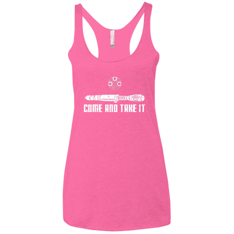 T-Shirts Vintage Pink / X-Small Come and Take it Women's Triblend Racerback Tank