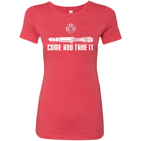 T-Shirts Vintage Red / S Come and Take it Women's Triblend T-Shirt