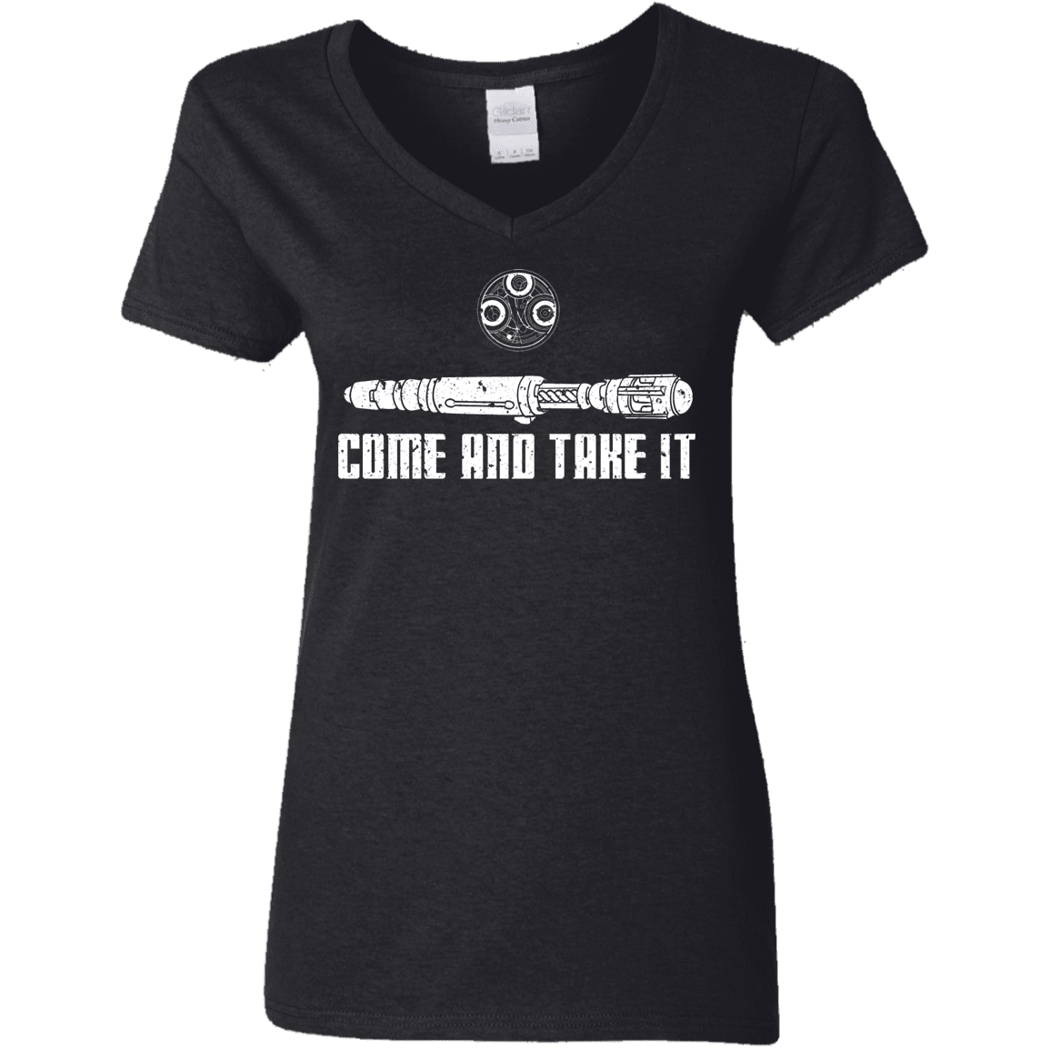 T-Shirts Black / S Come and Take it Women's V-Neck T-Shirt