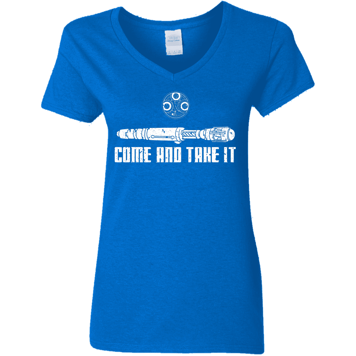 T-Shirts Royal / S Come and Take it Women's V-Neck T-Shirt