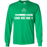 T-Shirts Irish Green / YS Come and Take it Youth Long Sleeve T-Shirt