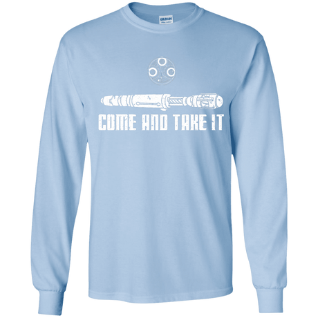 T-Shirts Light Blue / YS Come and Take it Youth Long Sleeve T-Shirt