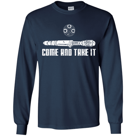 T-Shirts Navy / YS Come and Take it Youth Long Sleeve T-Shirt