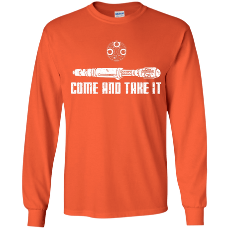T-Shirts Orange / YS Come and Take it Youth Long Sleeve T-Shirt