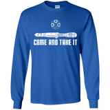 T-Shirts Royal / YS Come and Take it Youth Long Sleeve T-Shirt