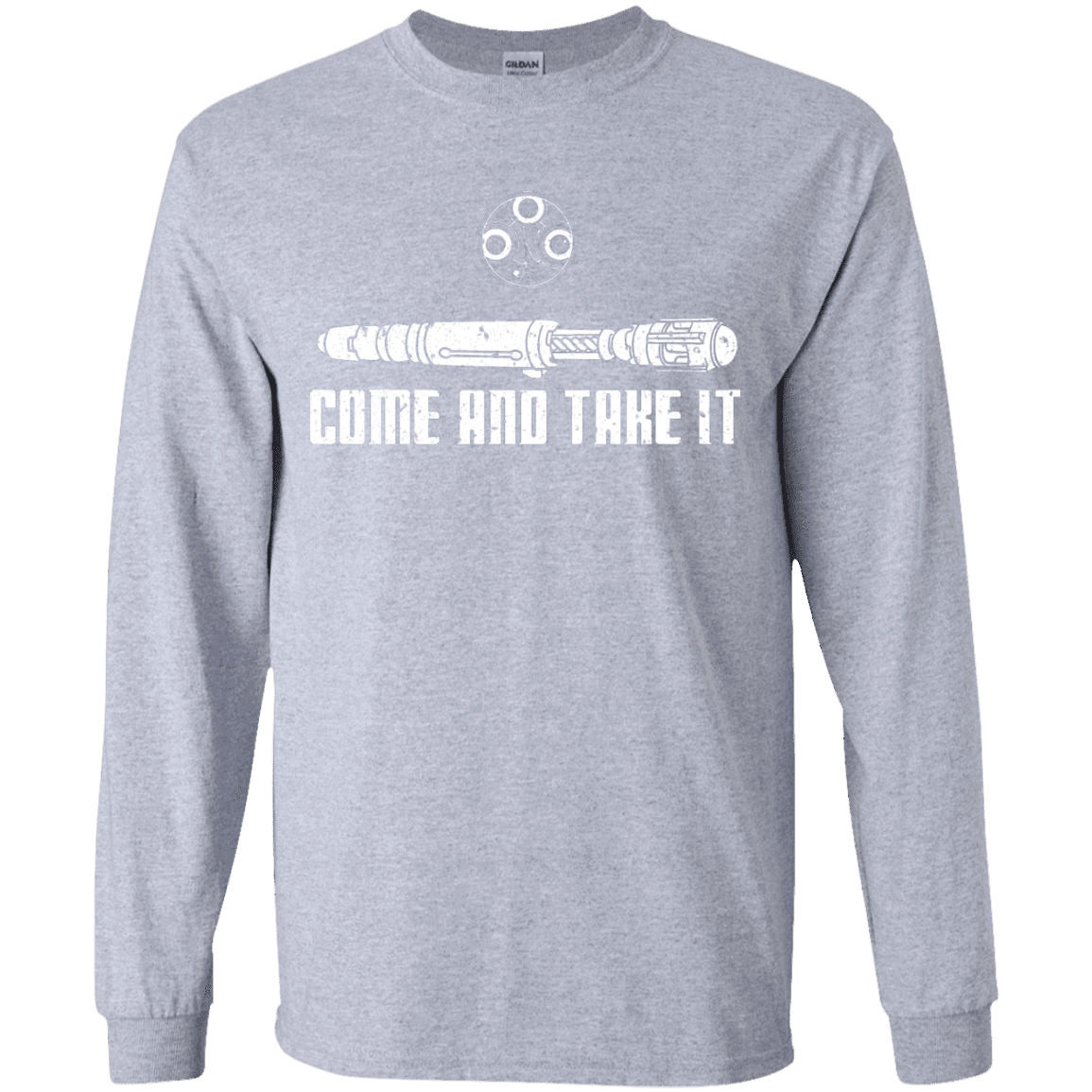 T-Shirts Sport Grey / YS Come and Take it Youth Long Sleeve T-Shirt