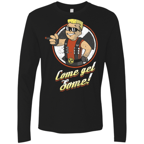 T-Shirts Black / Small Come Get Some Men's Premium Long Sleeve