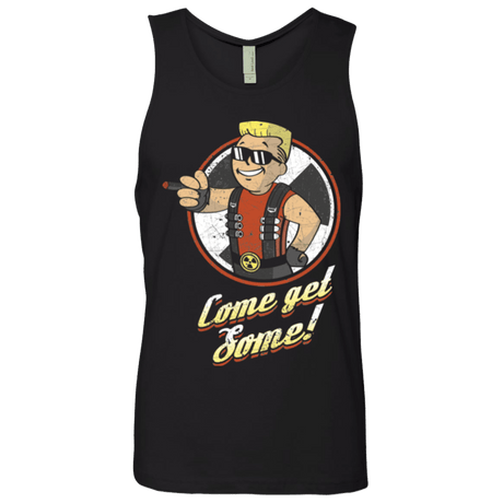 T-Shirts Black / Small Come Get Some Men's Premium Tank Top