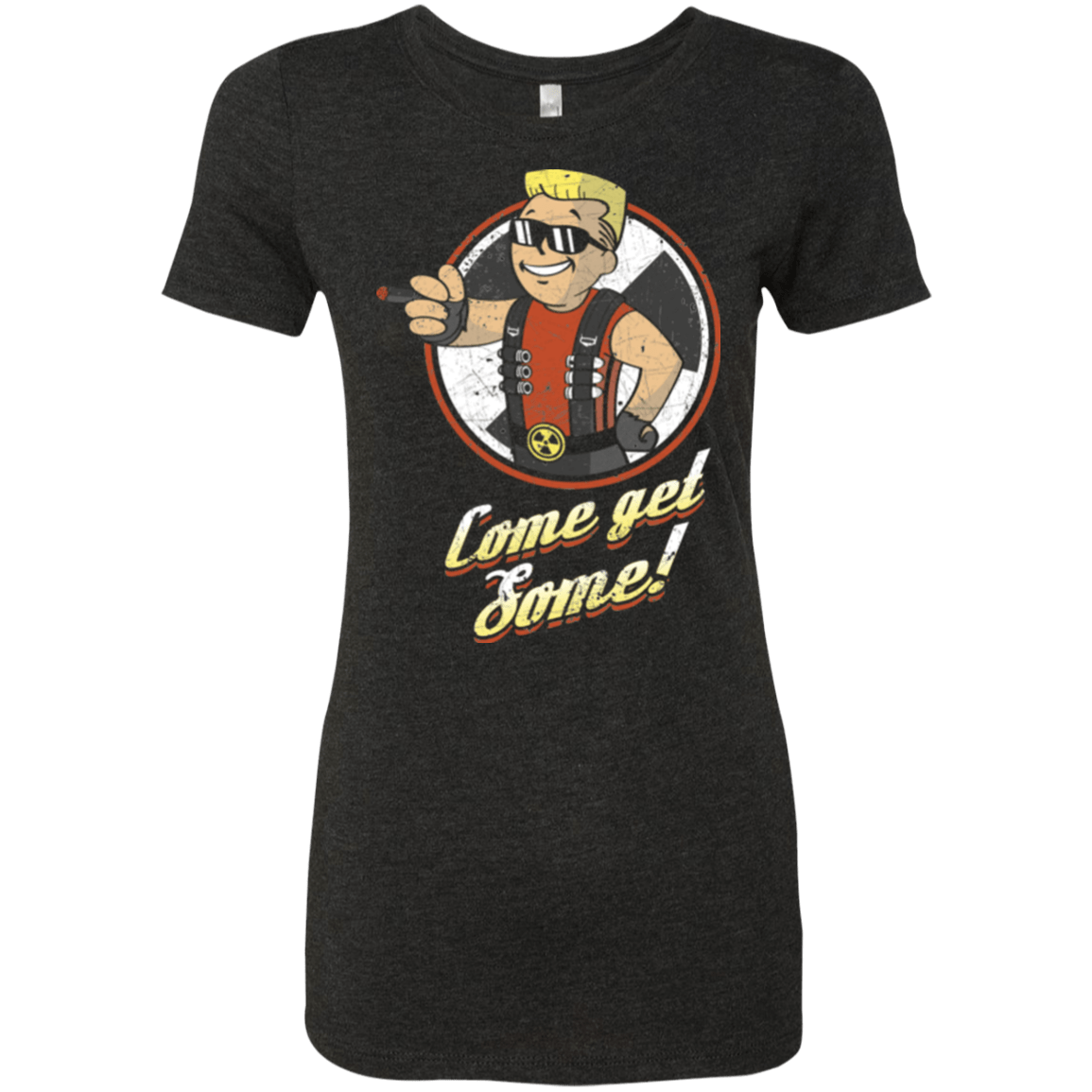T-Shirts Vintage Black / Small Come Get Some Women's Triblend T-Shirt