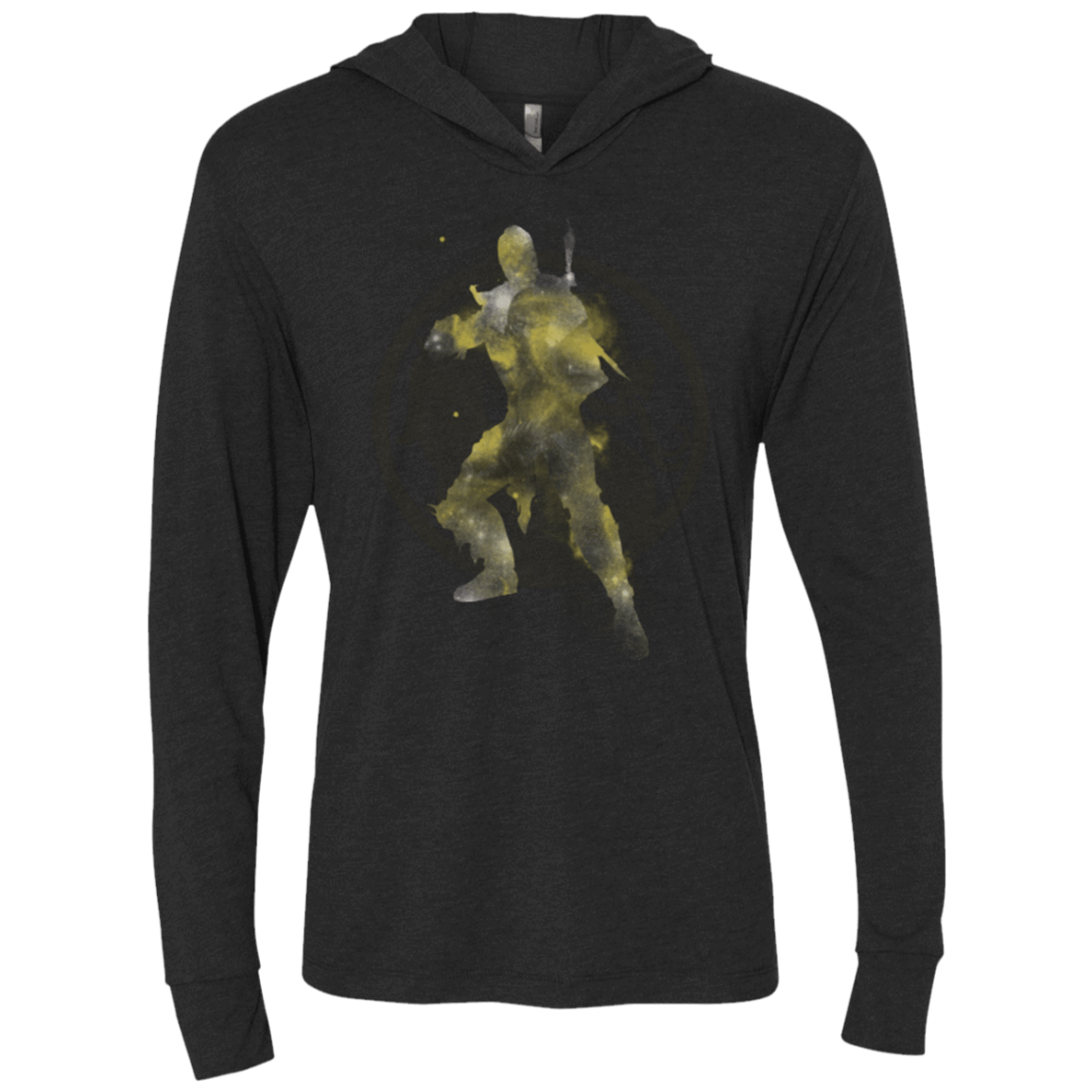 T-Shirts Vintage Black / X-Small Come Here Triblend Long Sleeve Hoodie Tee