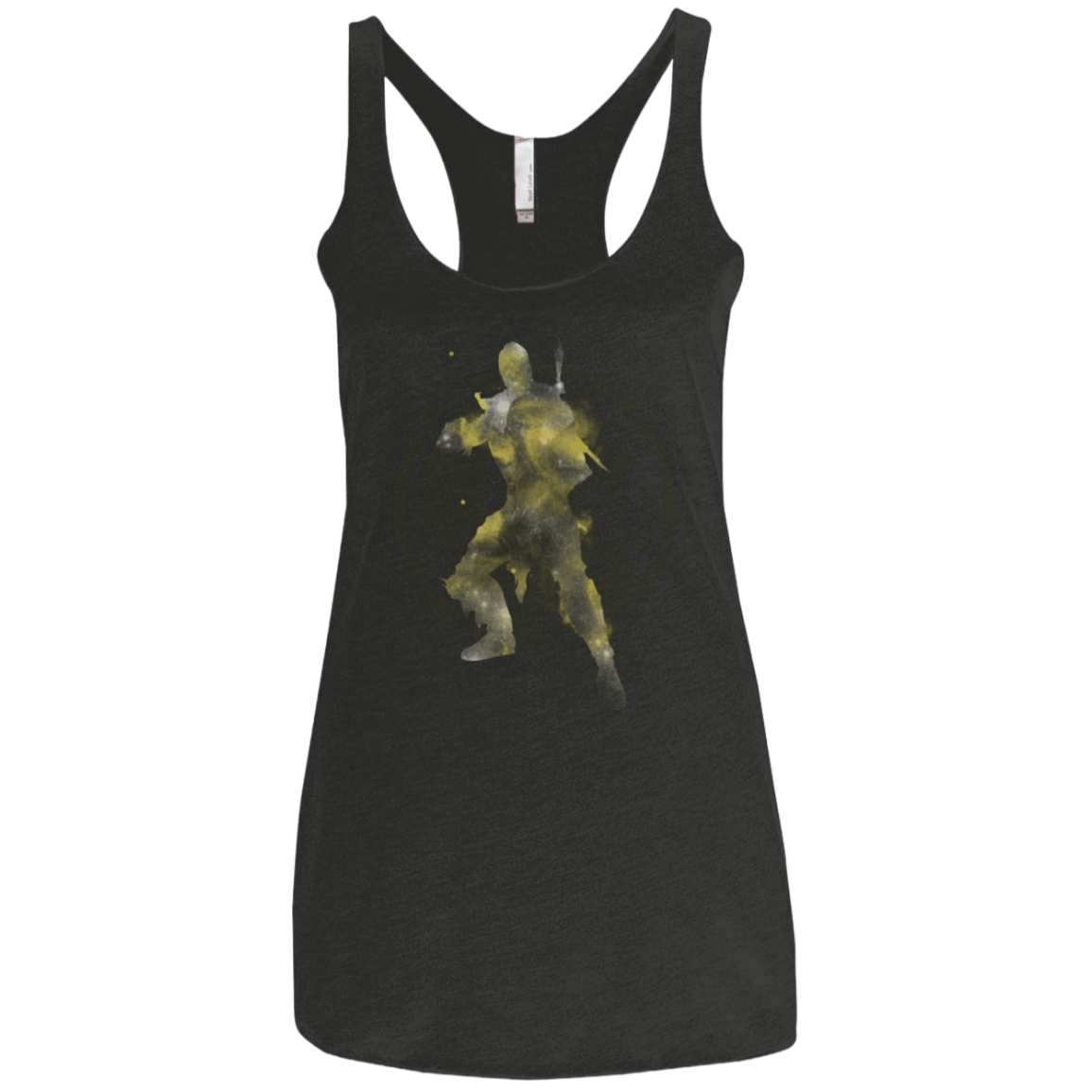 T-Shirts Vintage Black / X-Small Come Here Women's Triblend Racerback Tank