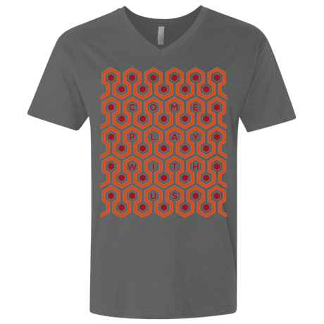 T-Shirts Heavy Metal / X-Small Come Play With Us Danny Men's Premium V-Neck
