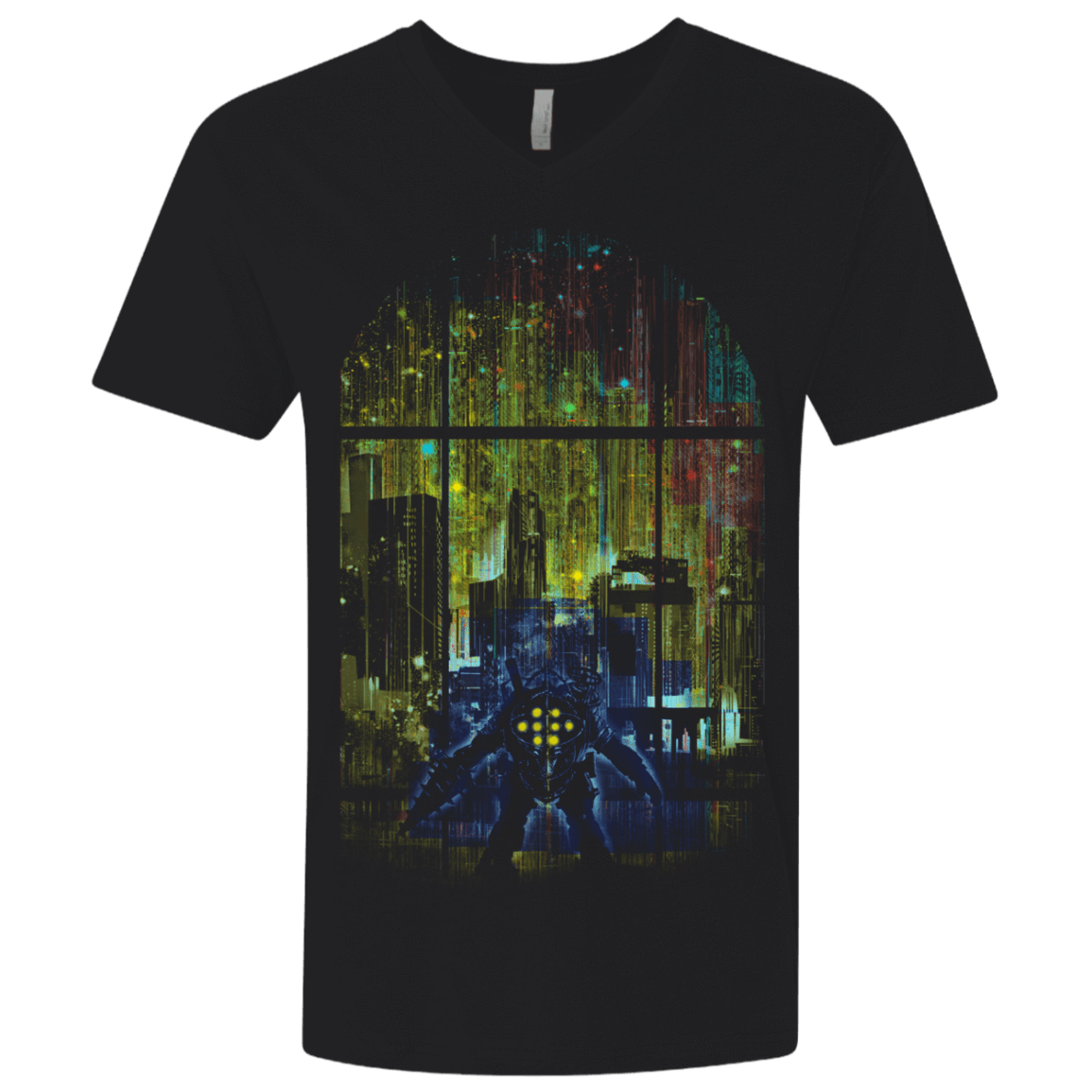 T-Shirts Black / X-Small Come to Daddy Men's Premium V-Neck