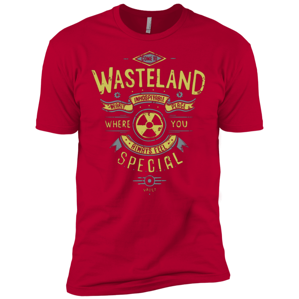 T-Shirts Red / X-Small Come to wasteland Men's Premium T-Shirt