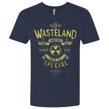 T-Shirts Midnight Navy / X-Small Come to wasteland Men's Premium V-Neck
