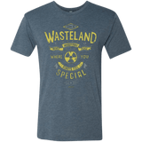 T-Shirts Indigo / Small Come to wasteland Men's Triblend T-Shirt