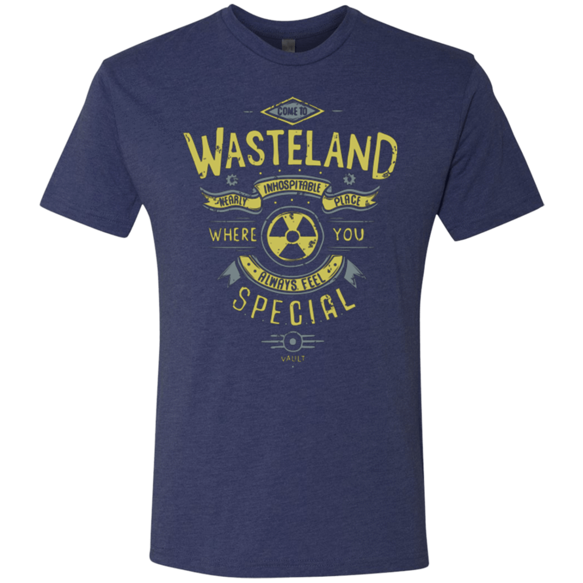 T-Shirts Vintage Navy / Small Come to wasteland Men's Triblend T-Shirt