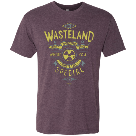 T-Shirts Vintage Purple / Small Come to wasteland Men's Triblend T-Shirt