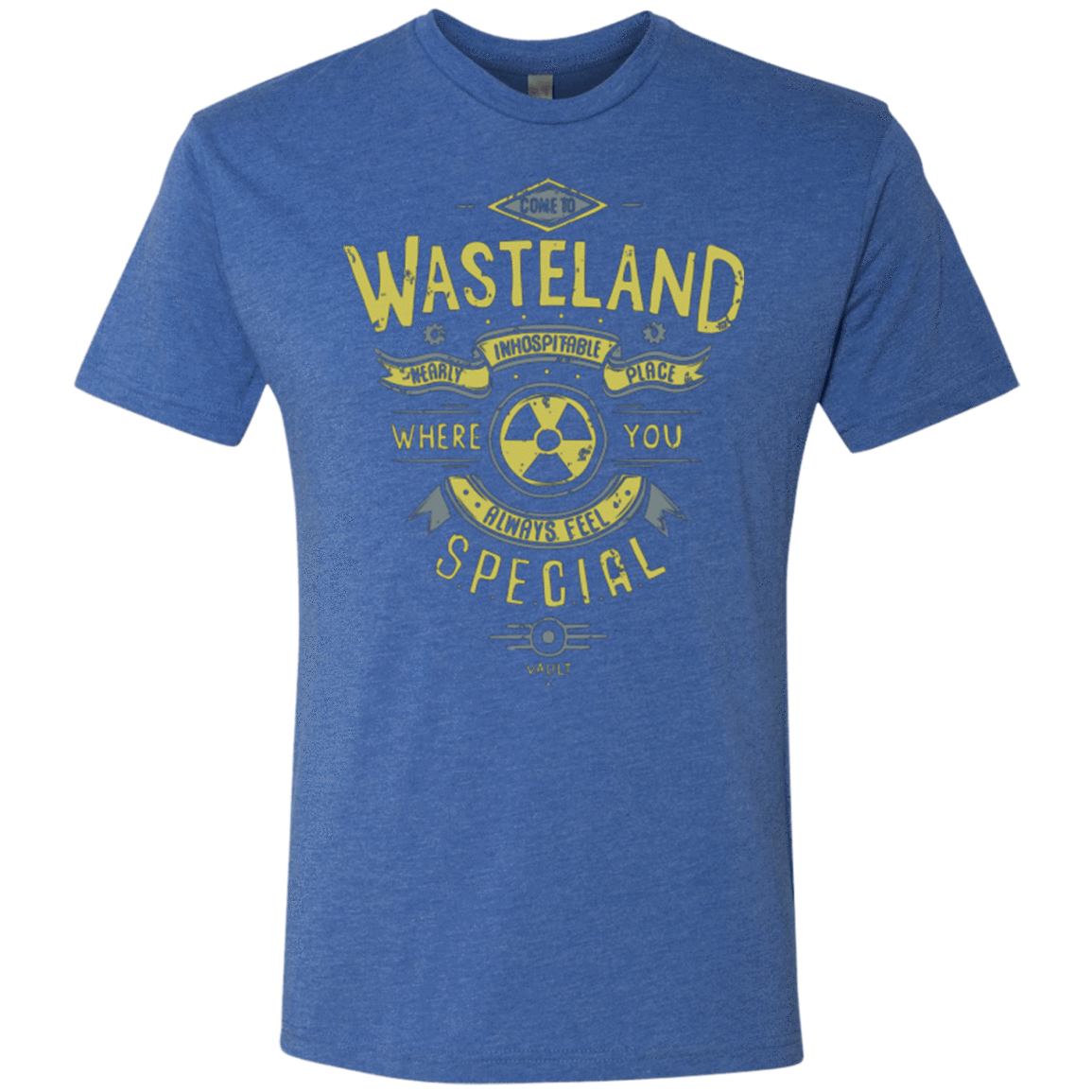 T-Shirts Vintage Royal / Small Come to wasteland Men's Triblend T-Shirt