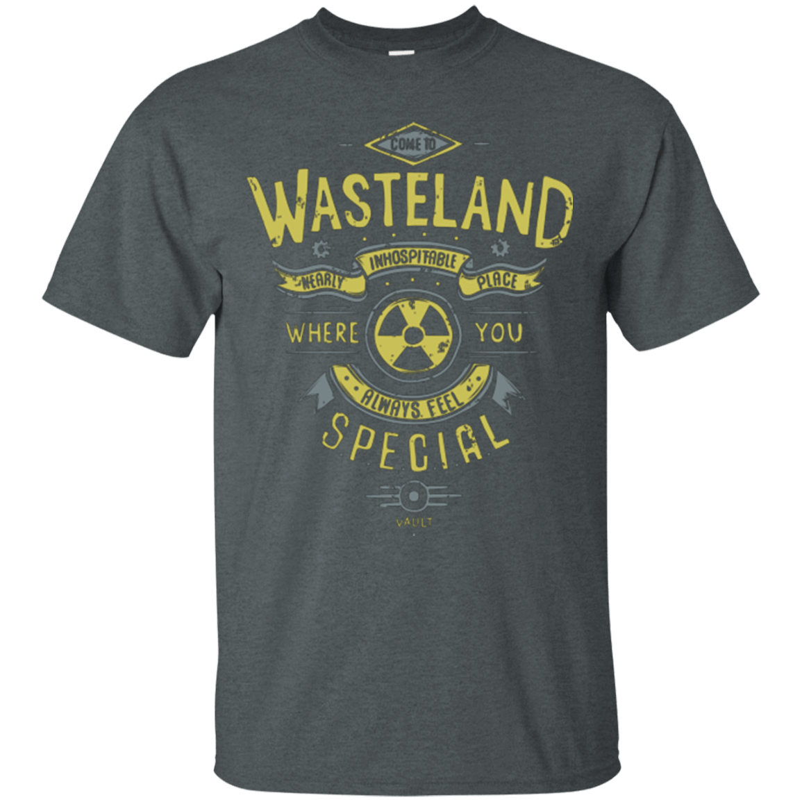 T-Shirts Dark Heather / Small Come to wasteland T-Shirt