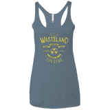 T-Shirts Indigo / X-Small Come to wasteland Women's Triblend Racerback Tank