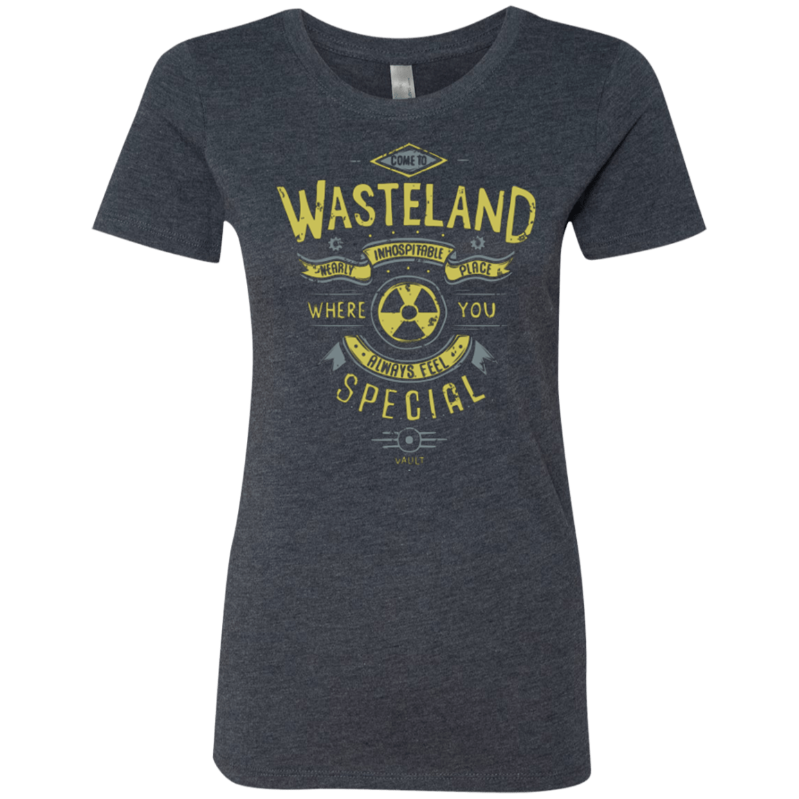 T-Shirts Vintage Navy / Small Come to wasteland Women's Triblend T-Shirt
