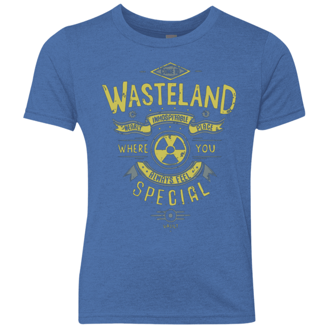 T-Shirts Vintage Royal / YXS Come to wasteland Youth Triblend T-Shirt