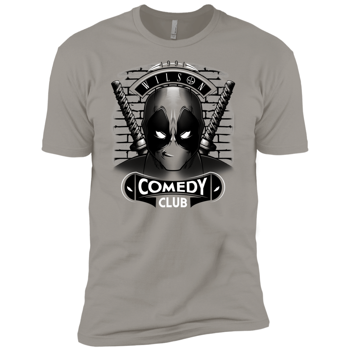 T-Shirts Light Grey / YXS Comedy Club Boys Premium T-Shirt