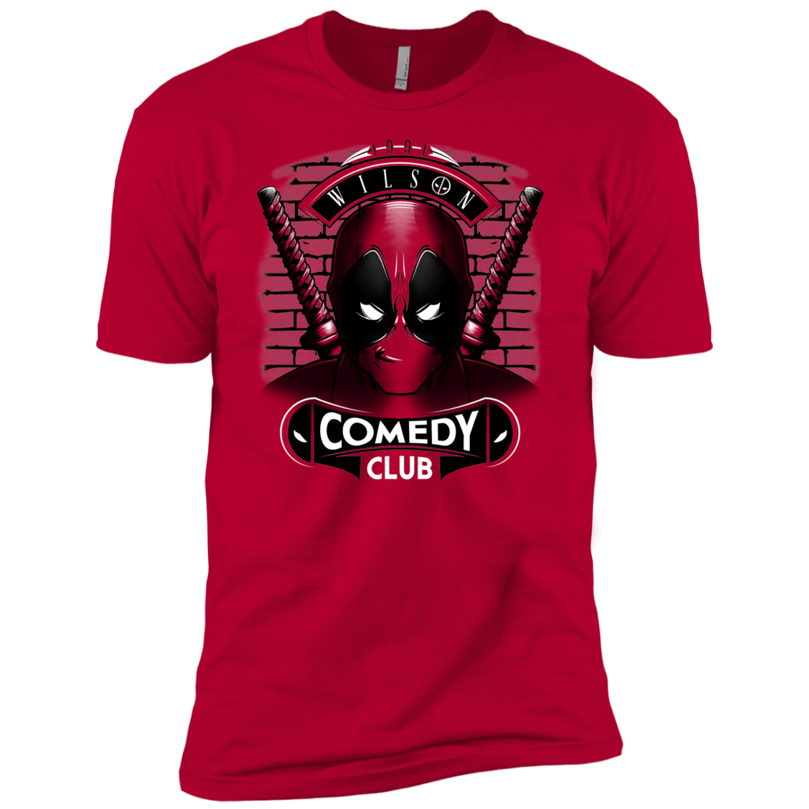 T-Shirts Red / YXS Comedy Club Boys Premium T-Shirt