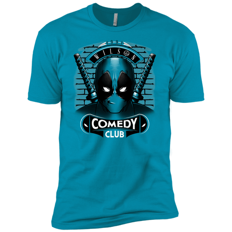 T-Shirts Turquoise / YXS Comedy Club Boys Premium T-Shirt