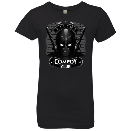 T-Shirts Black / YXS Comedy Club Girls Premium T-Shirt